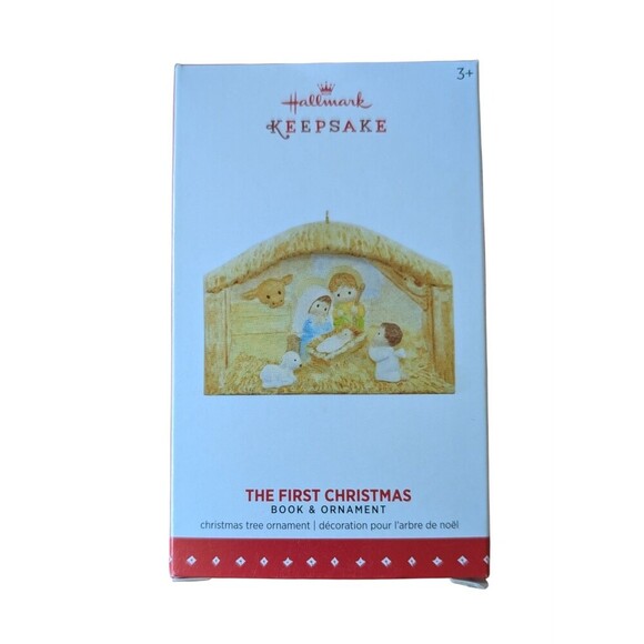 Hallmark Other - Hallmark Keepsake Tree Ornament The First Christmas Book & Ornament 2015